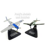 Set of 2: P-51 Mustang vs Fw-190 Würger Shrike 1/72 Scale Model - $54.44