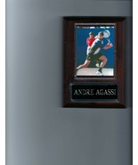 ANDRE AGASSI PLAQUE PHOTO TENNIS - $3.95