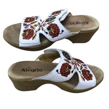 Alegria by PG Lite Womens Shoes Sandals Size 39 US 8.5 LIN 600N Slip-On READ NOT - £30.84 GBP