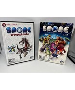 PC SPORE (2008) DVD-ROM Complete and CREEPY &amp; CUTE Parts Pack  Win/Mac - £9.42 GBP