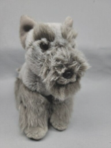 Toys R Us Geoffrey Scottish Terrier Realistic Scottie Dog Puppy Gray Plu... - $9.94