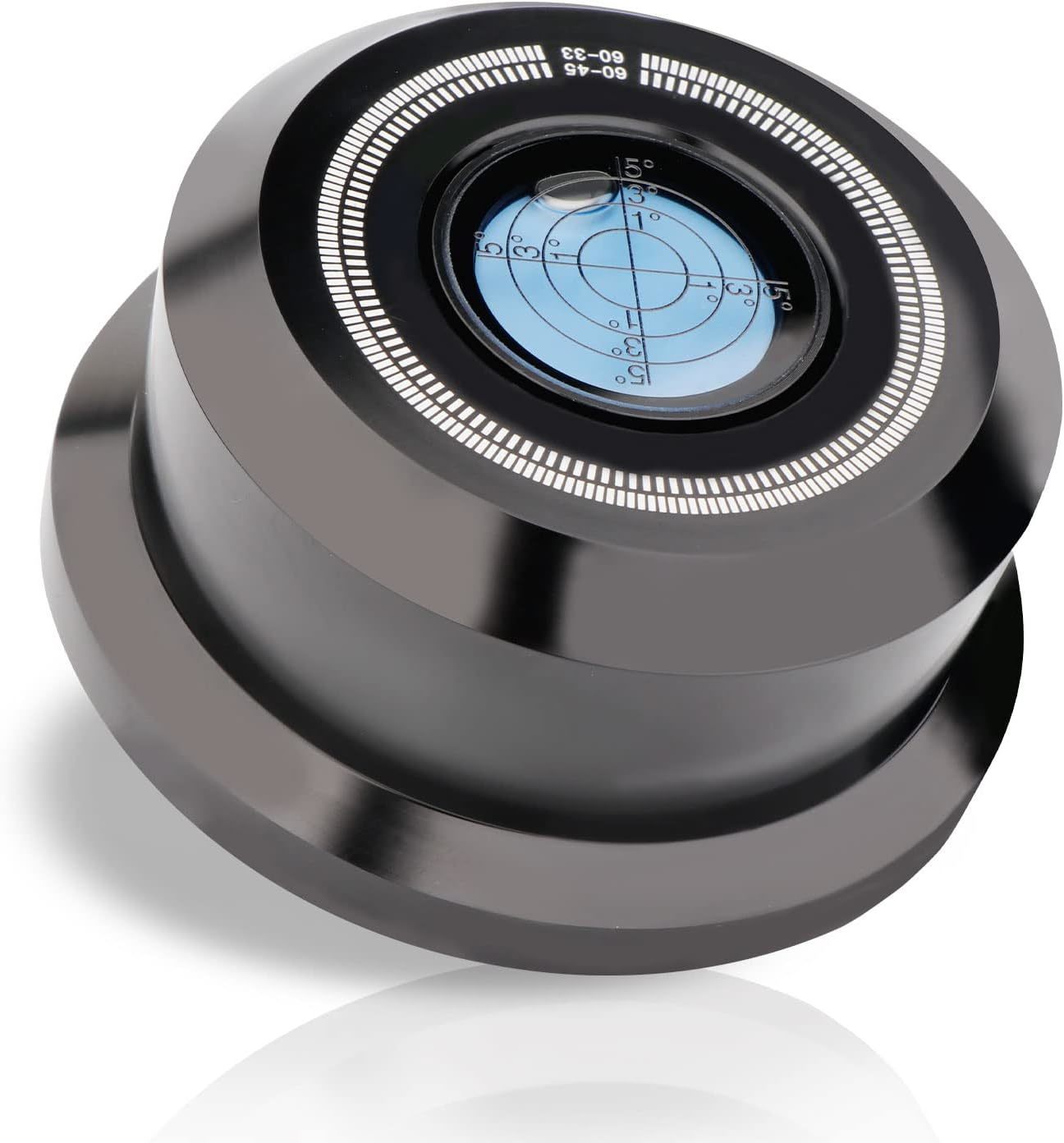 Monosadio 3 In 1 Record Stabilizer Weight 60Hz Audiophile Turntable, Black  			