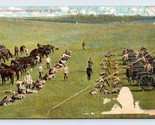 Prima Guerra Mondiale Esercito Tedesco Macchina Gunners IN Campo Militar... - $4.05