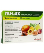 Nulax Fruit Laxative Block 2 X 500G From Pure Dried Fruits &amp; Senna Leaf ... - £40.41 GBP
