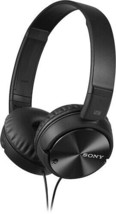 Sony - Noise-Canceling Wired On-Ear Headphones - Black - $73.32