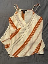 Forever 21 Contemporary Women’s Large Striped Wrap Front Sleeveless Cami... - $248.60 MXN