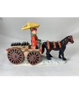 Coke Town Square Collectibles Horse Drawn Wagon - Christmas Village Piece - €12,89 EUR