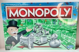 ⚡️ Monopoly Classic - Hasbro Board Game - T-Rex Cat Ducky Penguin Ship Dog NEW - £23.64 GBP