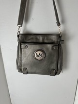 Pocketbook Michael Kors Leather Crossbody Shoulder Main &amp; Side Zippers P... - £26.98 GBP