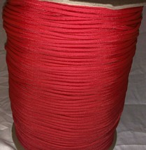NEW Red 550 Cord Paracord Nylon Paraline Core in / 7 Strand in All Sizes - £4.52 GBP+