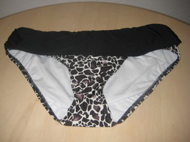 Antonio Melani New Womens Girafee Brown Bikini Bottoms Medium Bathing Suit  - £46.00 GBP