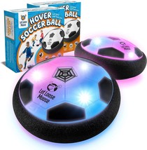 Hover Soccer Ball Set of 2 Light Up LED Soccer Ball Toys Fun and Active ... - $35.58