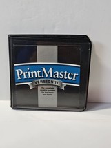 PrintMaster Platinum 11 DVD Set 6 Art CD&#39;s &amp; Print SHop Deluxe Version 12 2001 - £24.42 GBP