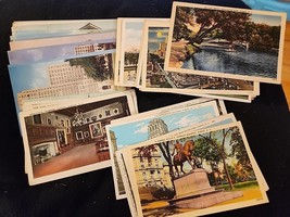 Lot Of 35 Vtg Postcards Albany, NY, New York State Capitol, Hudson River... - £7.77 GBP