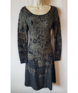 Peruvian Connection XS Gray Brown Black Dress Pima Cotton - €60,71 EUR