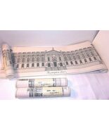 Dark Green Louvre Museum Wall Paper Border Paris France 4 Rolls incl 1 open - €42,15 EUR