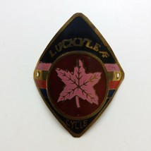 Lucky Leaf Emblem Head Badge For Vintage Bicycle Nos - £19.98 GBP