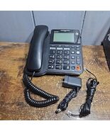 AT&amp;T CD4930 Corded Phone Answering System w/ Caller ID Black - $366.29 MXN