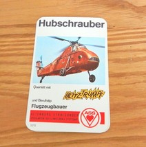 Hubenschrauber Altenburg-Stralsunder 33 Vintage Helicopter Identificatio... - £15.73 GBP