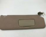 2004 Toyota Sienna Passenger Sun Visor Sunvisor Tan Illumination OEM F01... - $58.49