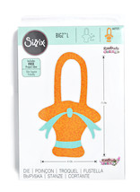 Sizzix Bigz L Basket with Bow Shaped Cutting Die 662525 - £15.14 GBP