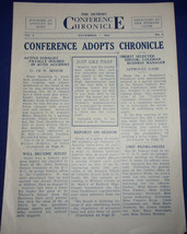 Vintage Detroit Conference Chronicle Conference Adopts Chronicle 1931 - £5.47 GBP