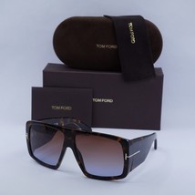 TOM FORD FT1036 56F Dark Havana/Gradient Brown 60-12-135 Sunglasses New ... - $323.39