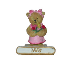 Avon Perpetual Monthly Calendar Teddy Bear Days May Replacement 2002 Vintage - £7.78 GBP