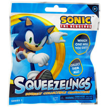 Sonic the Hedgehog Squeezelings Figure Blind Bag Eggman Amy Shadow Tails - 1 Pk - £7.28 GBP