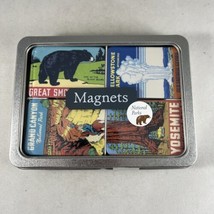 U.S. National Parks Magnet Set by Cavallini Magnets, 24- Piece Set NIB - £44.80 GBP