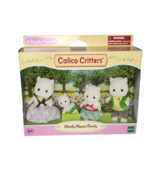 CALICO CRITTERS EPOCH SYLVANIAN FAMILIES WOOLLY ALPACA FAMILY NEW IN BOX... - $33.25