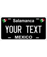 Salamanca Black Mexico License Plate Personalized Car Bike Motorcycle - £8.75 GBP - £14.51 GBP