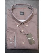 Camicia Casual Da Lavoro In Cotone A Quadri Hugo Boss Da Uomo Grande E A... - $83.33 CAD
