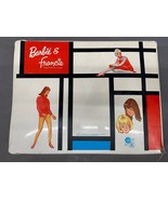 Vintage 1965 Mattel Barbie &amp; Francie Double Doll Case Wardrobe Mondrian ... - €60,75 EUR