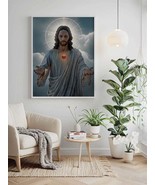 Sacred Heart of Jesus Digital Art Print | Instant Download | Religious W... - $3.75