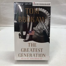 TOM BROKAW AUDIOBOOK THE GREATEST GENERATION READ BY TOM BROKAW NEW SEALED - $10.95