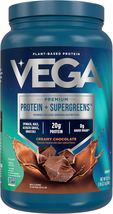 Protein &amp; Greens Powder, Chocolate, 28.7 Ounce - $36.45