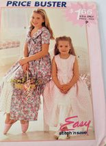 Easy Stitch n’ Save Girls dress and petticoat size 10 cut - £3.12 GBP