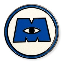  Monsters Inc. Disney Tiny Pin: Logo - $12.90