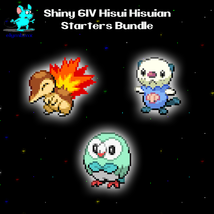 ✨ Shiny 6IV ✨ Hisui Hisuian Starters for Legends Arceus, Scarlet, and Violet ✨ - £4.78 GBP