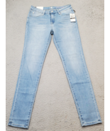 7 For All Mankind Skinny Jeans Youth 14 Blue Denim Whiskered Ultimate St... - $29.17 CAD