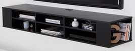 City Life Wall Mounted Media Console - 66” Wide - Extra Storage, By South Shore - $199.99