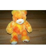 Fall Autumn Leaf Orange Sparkle Build A Bear Workshop BAB Plush Teddy To... - £18.77 GBP