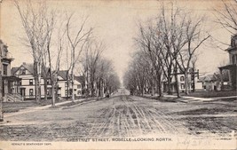Roselle New Jersey ~ Brown Street Looking North ~ REWALT&#39;S Postal Photo 1908-... - £7.82 GBP