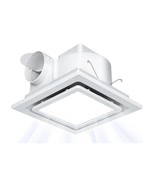 90 CFM Bathroom Exhaust Fan 1 sones Bath Fan Low Noise with Light NEW!!! - $54.31 CAD