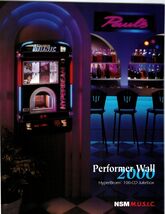 Performer Wall 2000 Jukebox FLYER 1995 Unused Original Phonograph Music ... - $14.57