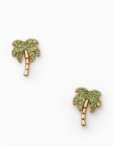 kate spade California dreaming Pave Palm Tree Stud Earrings W/ KS Dust Bag - £31.46 GBP