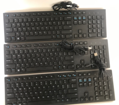 (3pk) Dell KB216 USB Keyboard - Black (0N6R8G) Rev:03 - £14.50 GBP