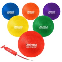 GoSports 8" Playground Ball (Set of 6) with Carry Bag and Pump - £43.95 GBP