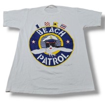 Vintage Carol Joseph Shirt Size XL Beach Patrol Graphic Tee Graphic Prin... - £43.48 GBP